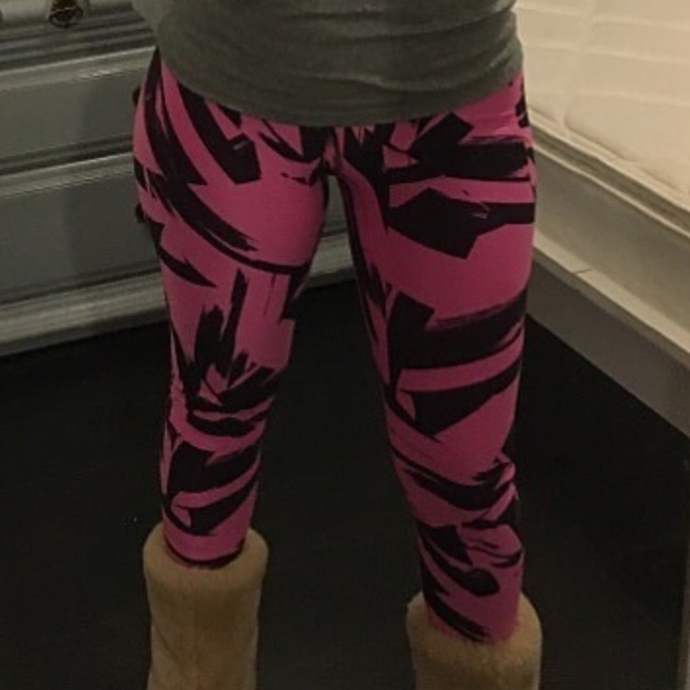 Pink Nike Dri Fit Leggings